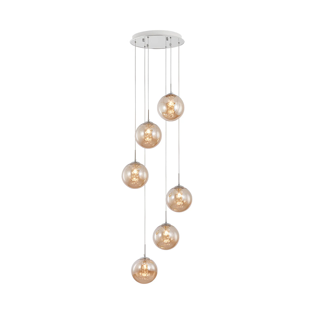 Braytron S003R Hanglamp 6H 6xG9 AMB