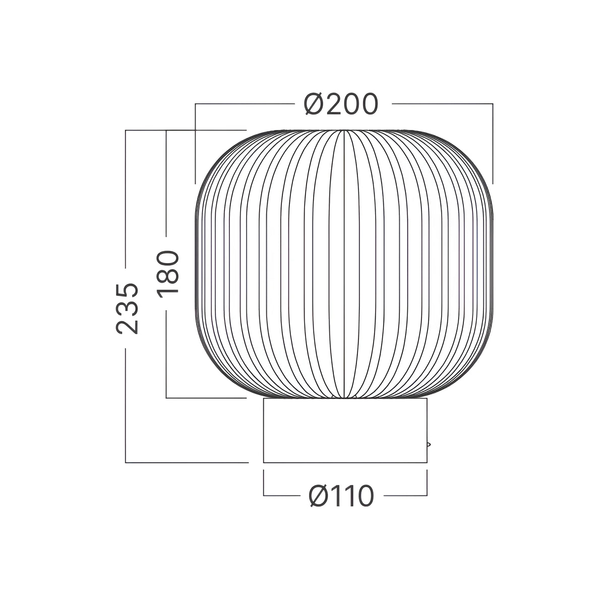 Braytron S009T Tafellamp Zwart 1H 1xE27 OPL