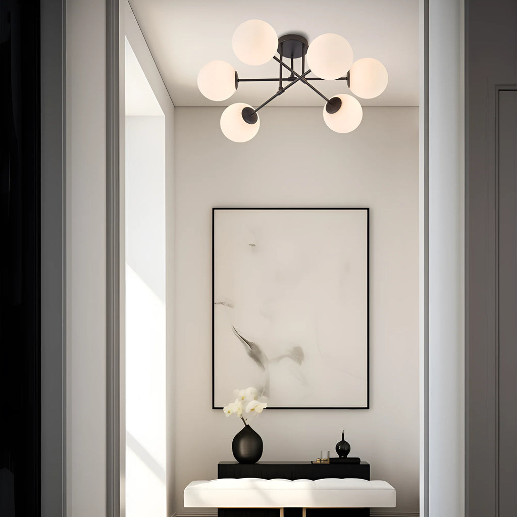 Braytron S012C Hanglamp Zwart 6H 6xG9 OPL