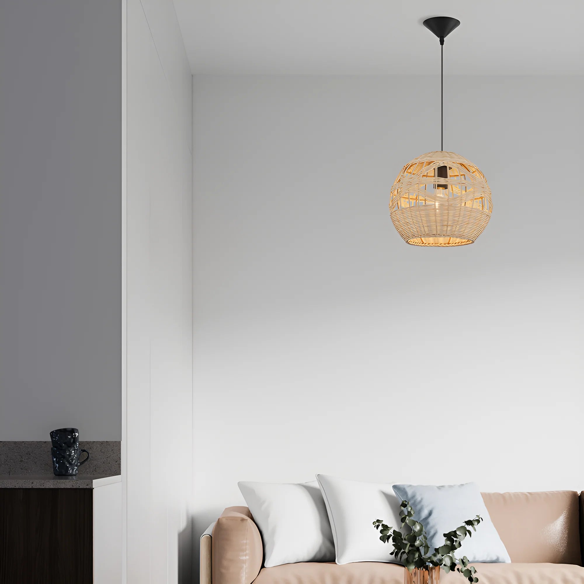 Braytron D003R Hanglamp 1H 1xE27 RTN