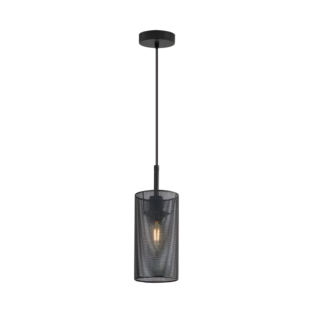 Braytron W002R Hanglamp Zwart 1H 1xE14