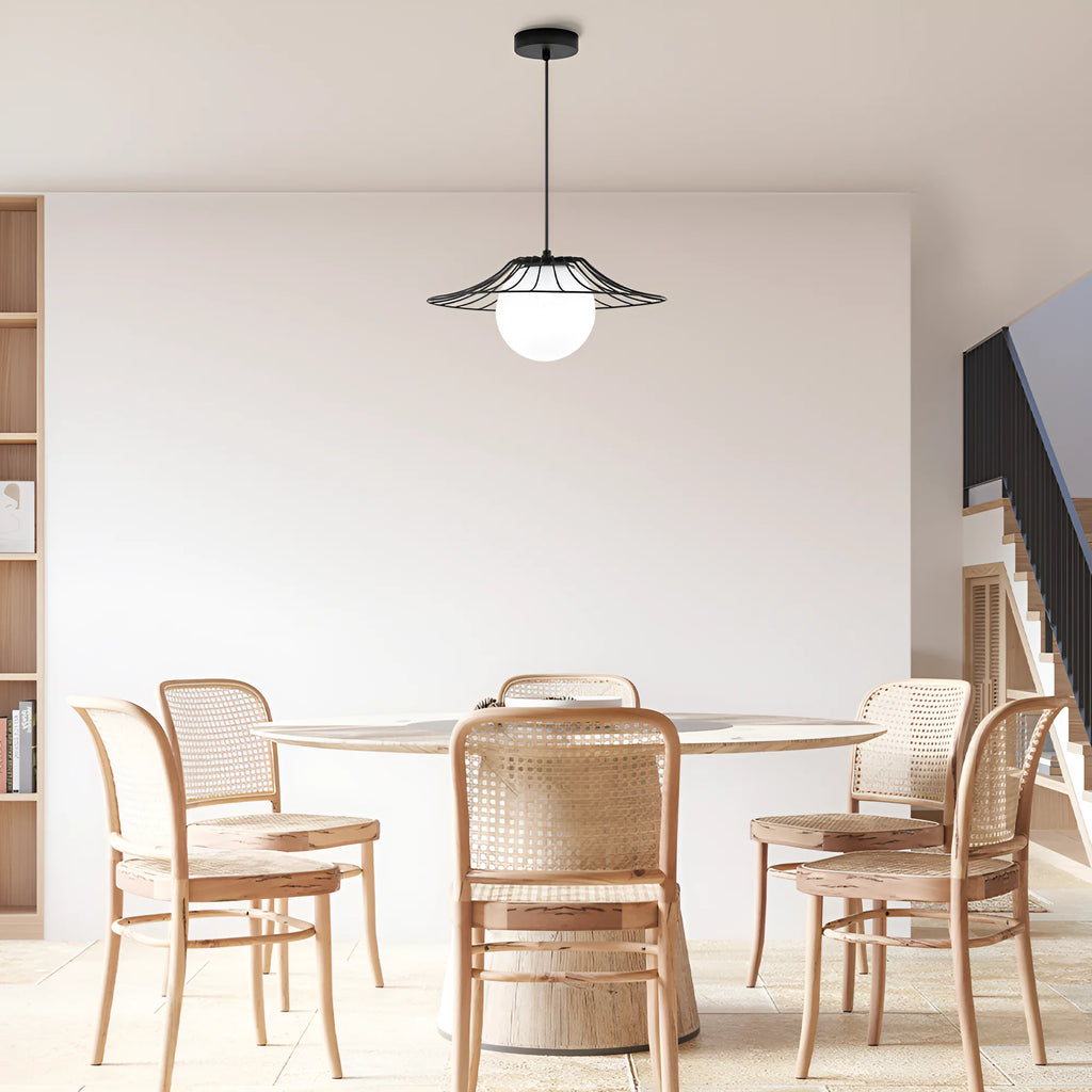 Braytron W004R Hanglamp Zwart 1H 1xE27
