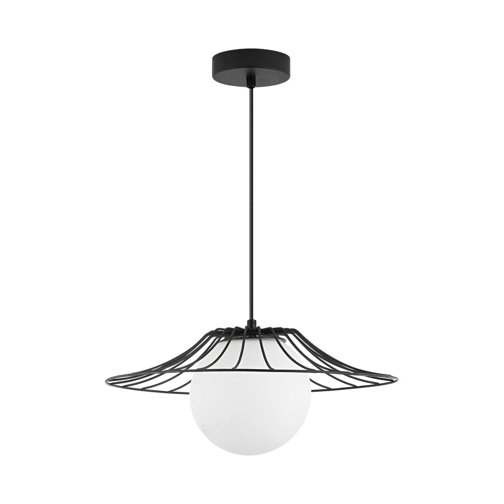 Braytron W004R Hanglamp Zwart 1H 1xE27