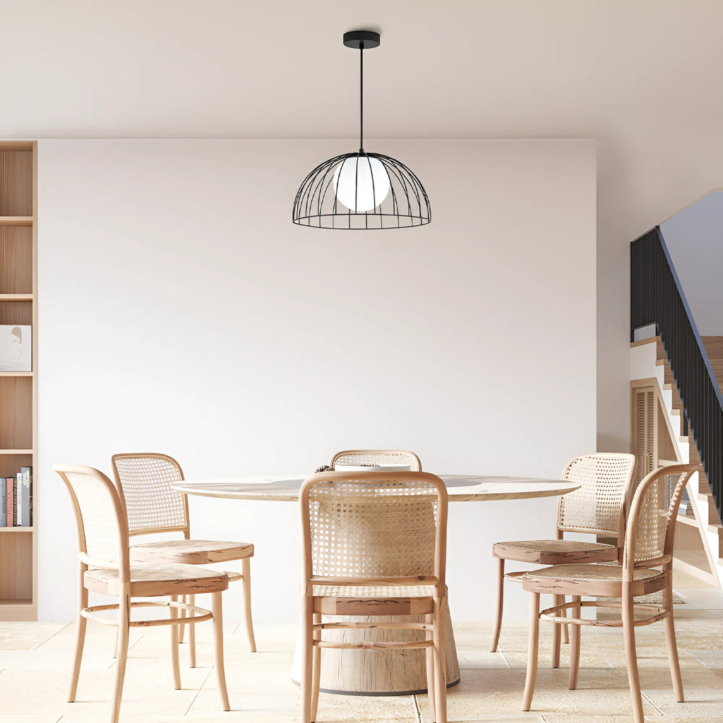 Braytron W004R Hanglamp Zwart 1H 1xE27