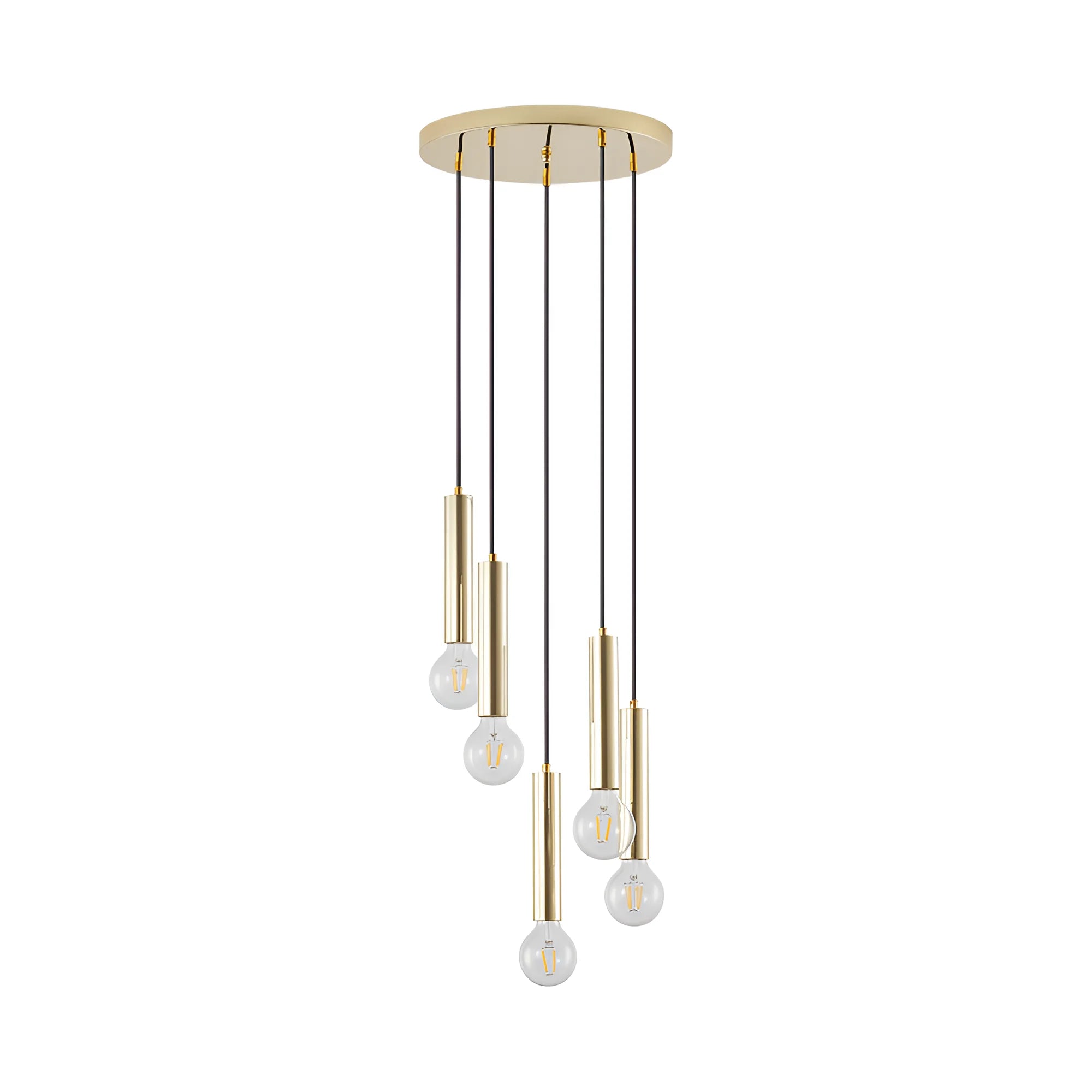 Braytron G005R Hanglamp Goud 5H 5xE27