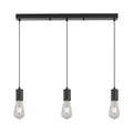 Braytron G006S Hanglamp Zwart 3H 3xE27