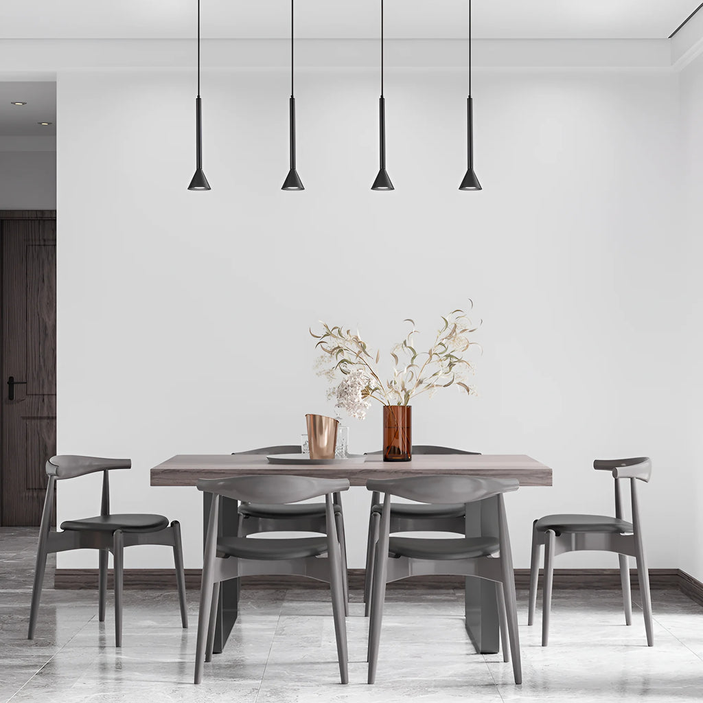 Braytron P011S Hanglamp Zwart 4H 4xGU10