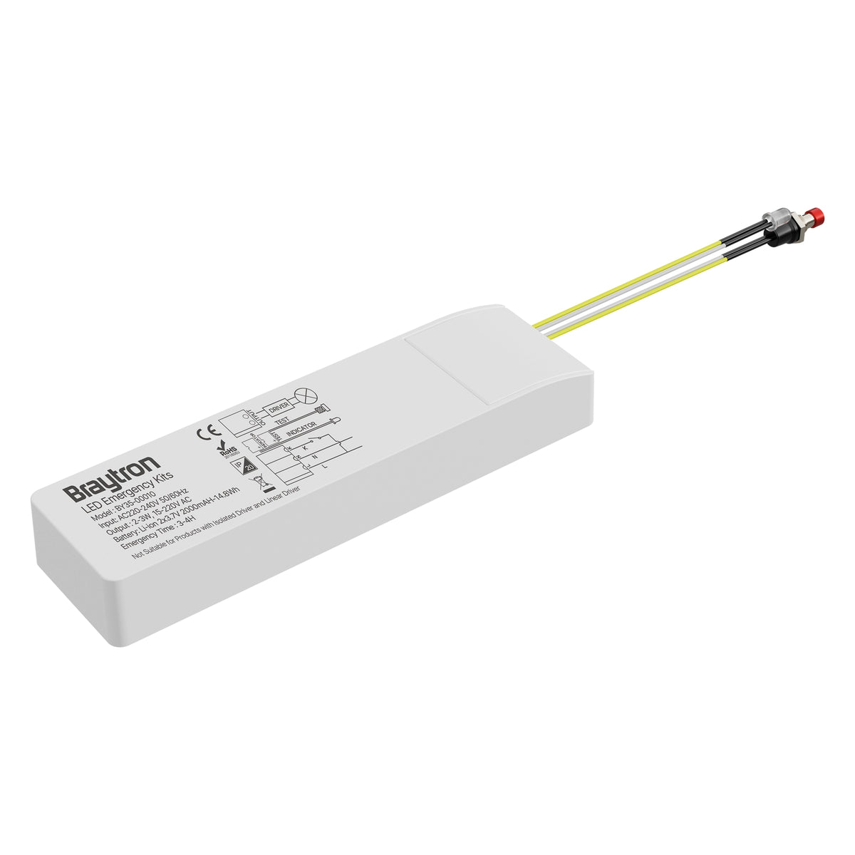 Braytron Eka01 Battery Pack 13W AC 3.7V 3,6Ah (3W 50W)