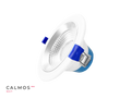 Downlight CALMOS PRO 5CCT (2,7/3/4/5/6K) 15/19W 2280lm 60° rond IP65 wit UGR<19 PRIME