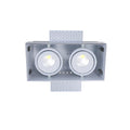 Artdelight Trofa - Inbouwspot - 2 lichts trimless - Wit