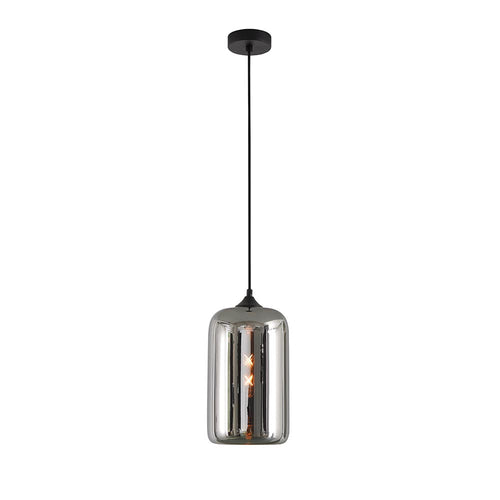 Artdelight Botany - Hanglamp - Ø17,5cm - Titan glas