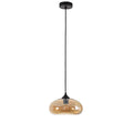 Artdelight Paradise - Hanglamp - Amber glas