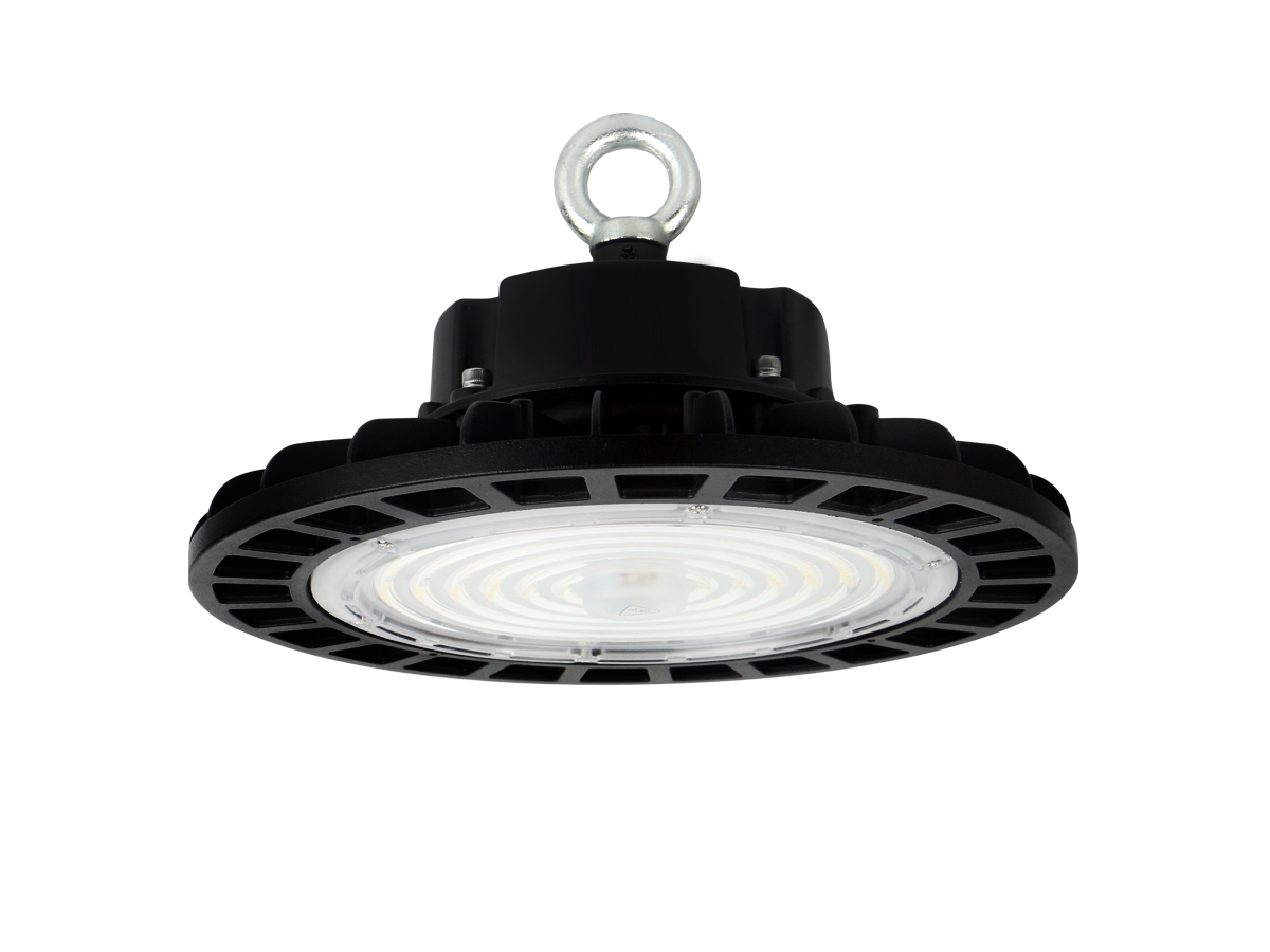 Highbay Armatuur PHANTOM 4000K 100W 19000lm 90° IP65 zwart PRIME 1-10V