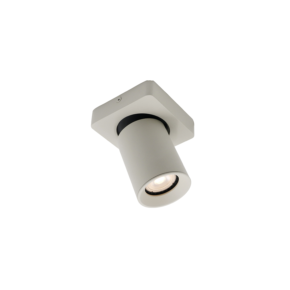 Artdelight Megano - Opbouwspot - 1 lichts - Mat goud