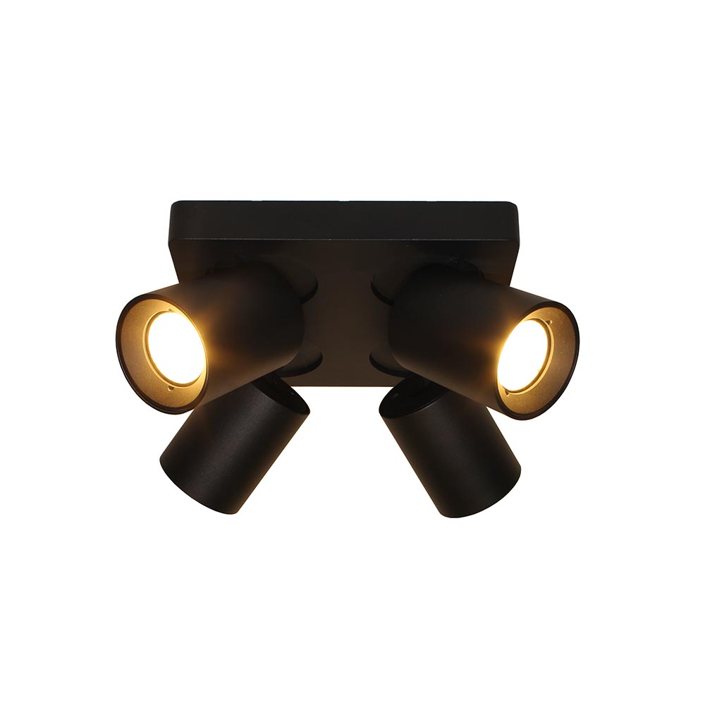 Artdelight Megano - Opbouwspot - 1 lichts - Wit