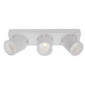 Artdelight Laguna - Opbouwspot - 3 lichts - Wit