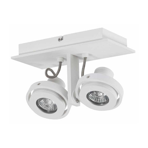 Artdelight Meist - Opbouwspot - 2 lichts - Wit