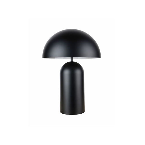 Artdelight Best - Tafellamp - Ø25cm - Zwart