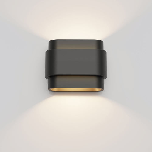 Artdelight Metz - Wandlamp - Zwart