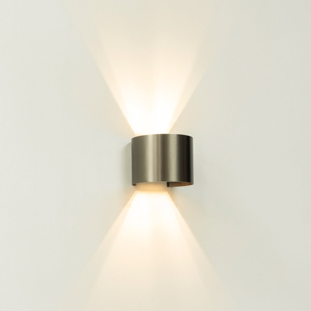 Artdelight Gyro - Wandlamp - Licht brons
