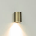 Artdelight Roulo 1 - Wandlamp - Antiek brons