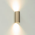 Artdelight Roulo 2 - Wandlamp - Champagne