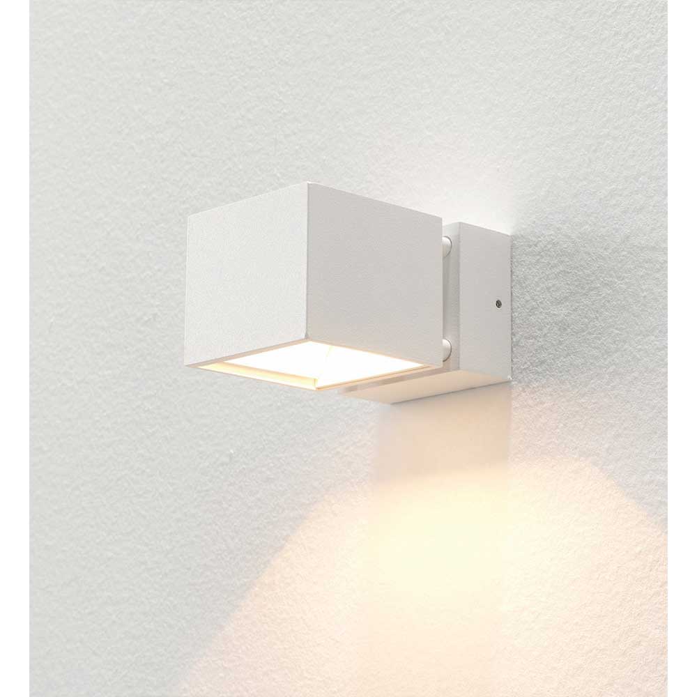 Artdelight Bfeld - Wandlamp - 2 lichts - Wit