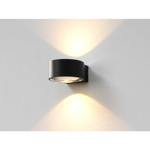 Artdelight Hudson - Wandlamp - Antraciet