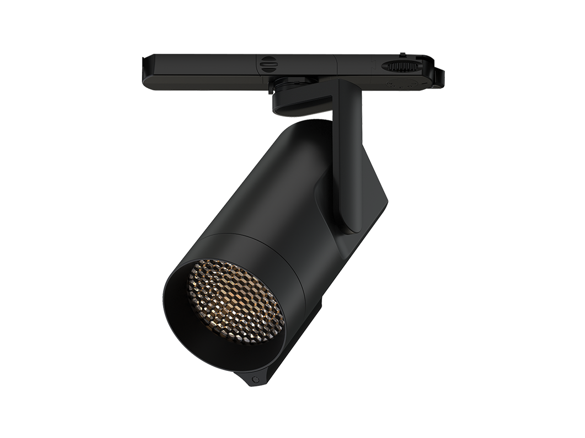 Railspot AI LED line x Caimeta 35W CCT 50° zwart PRIME honingraat