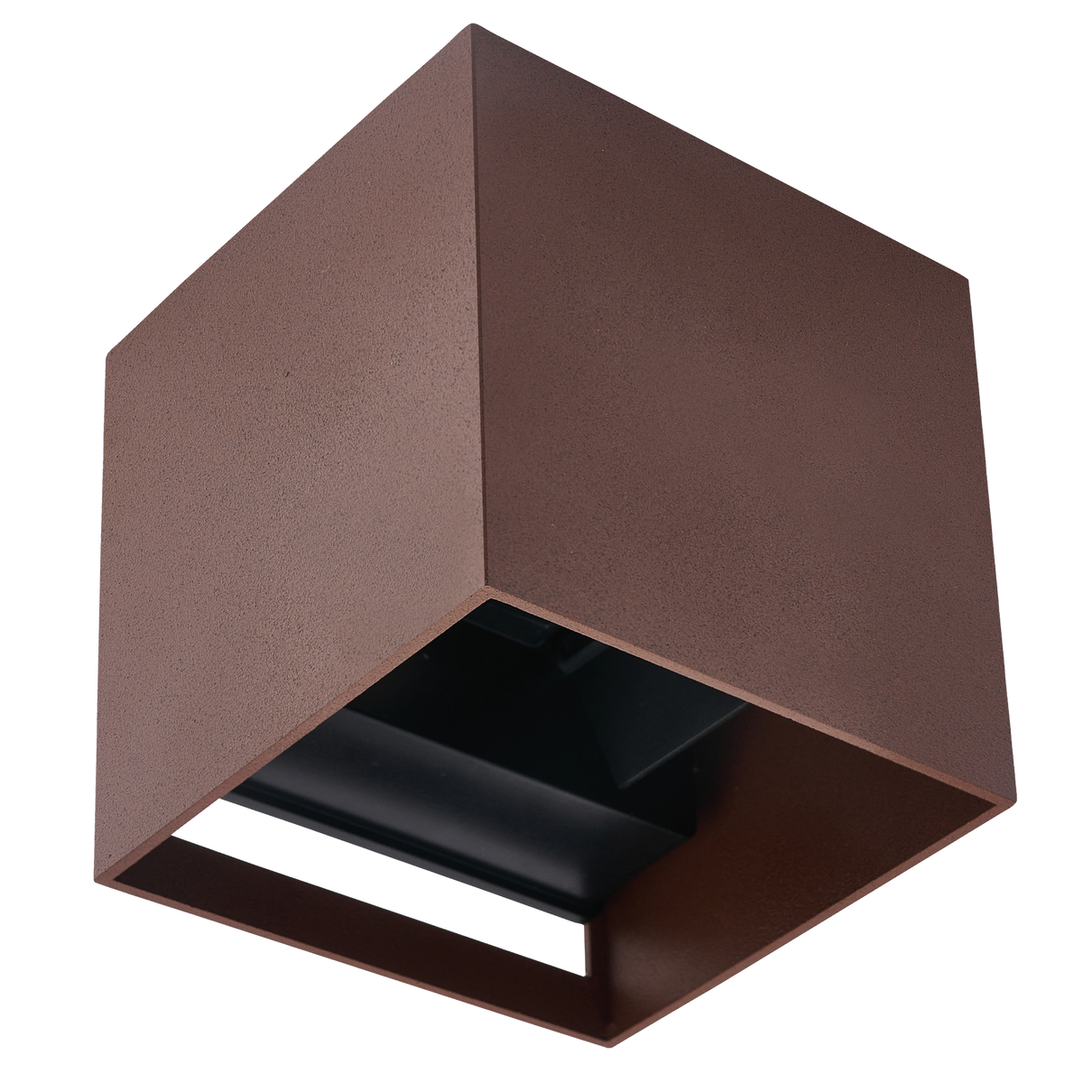 LED wandlamp 2x3W 4000K IP65 corten CUBE LITE