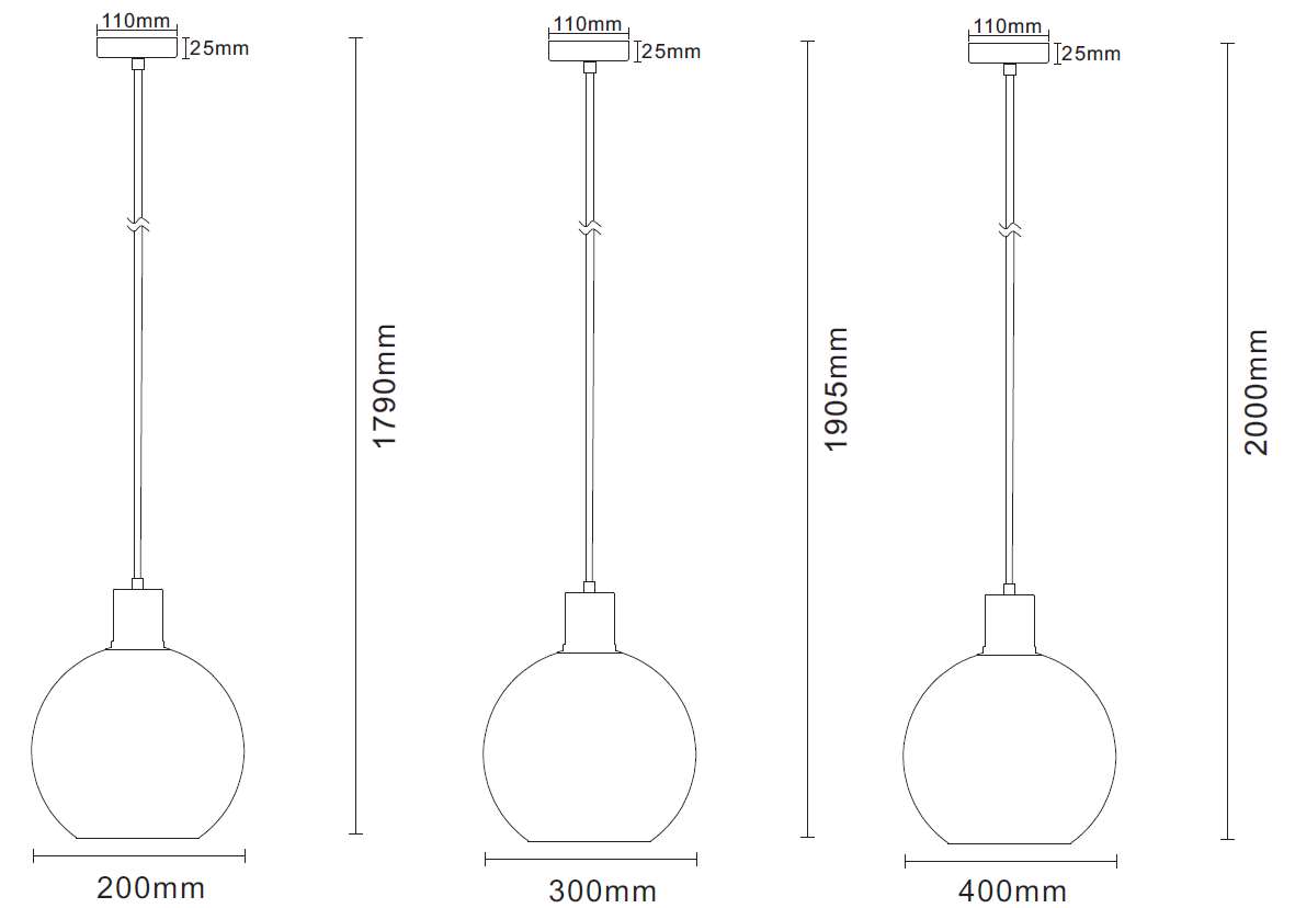 cableset goud t.b.v. ?20cm Hanglamp 202 - Afbeelding 3