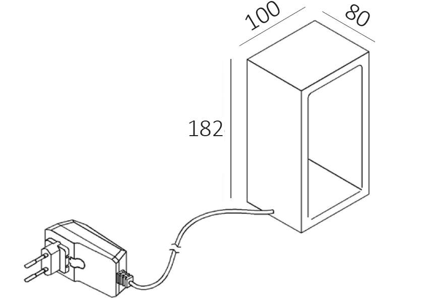 Tafellamp 1l wit "Corridor" IP40 18,2h LED 1x6W 2700K 630lm touch - Afbeelding 3