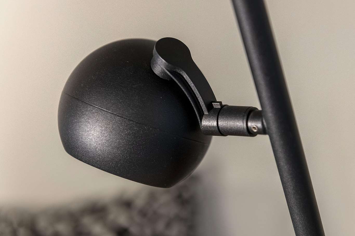 Vloerlamp 2l zwart "Bolero" 150h spots ?9cm excl GU10 - Afbeelding 2