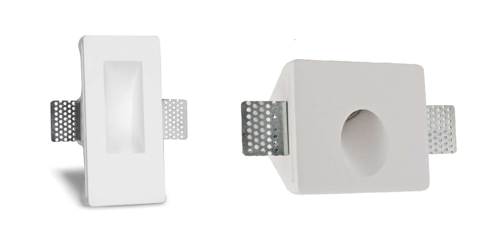 Wandlamp 1l wit gips "Pir?s" 165x80x48mm LED 2W 2700K 115lm - Afbeelding 3