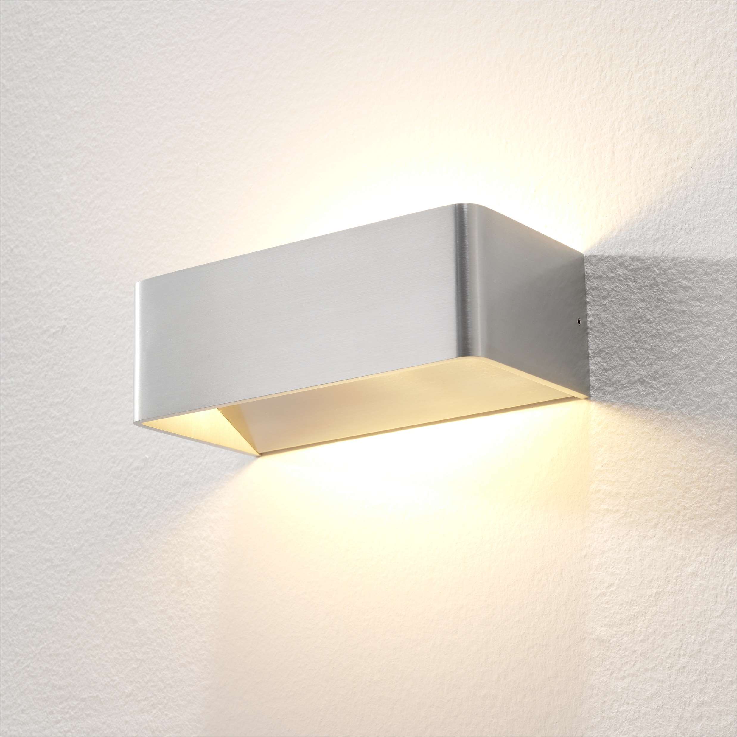 Wandlamp 2l aluminium "Mainz" 20br LED 2x3W 2700K 2x315lm dim - Afbeelding 3
