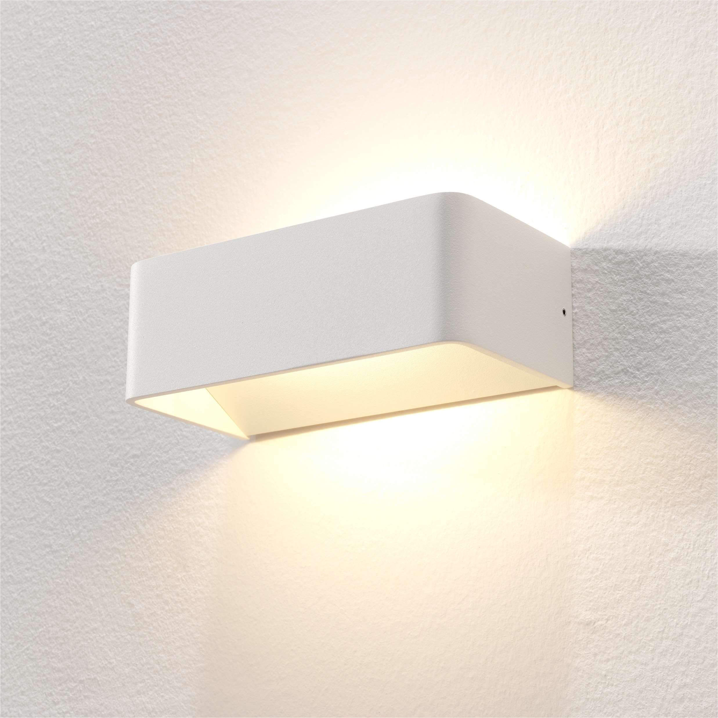 Wandlamp 2l wit "Mainz" 20br LED 2x3W 2700K 2x315lm dimbaar - Afbeelding 2