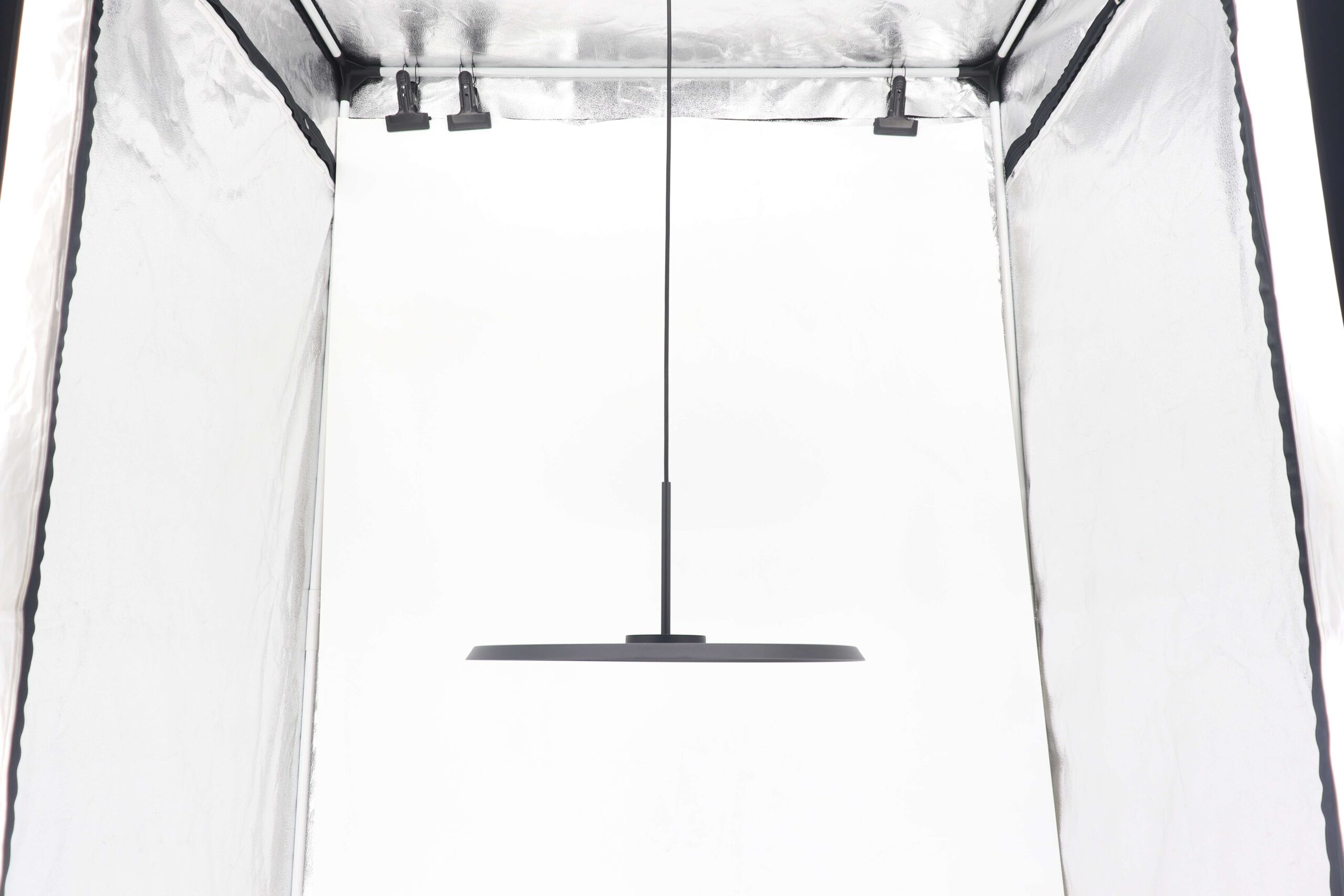 Hanglamp 1l zwart "Osorno" ?35cm LED 7W 2700K dimbaar - Afbeelding 2