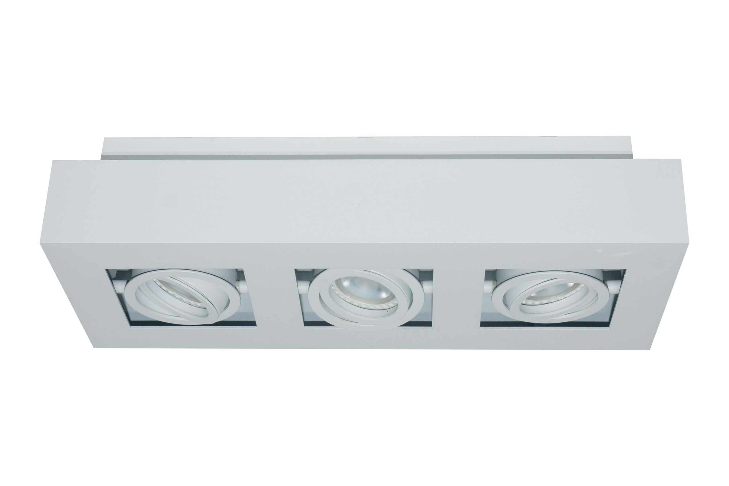 Plafondlamp 3l wit "Bosco" 36x14xH8,5cm excl. GU10 35W max - Afbeelding 4