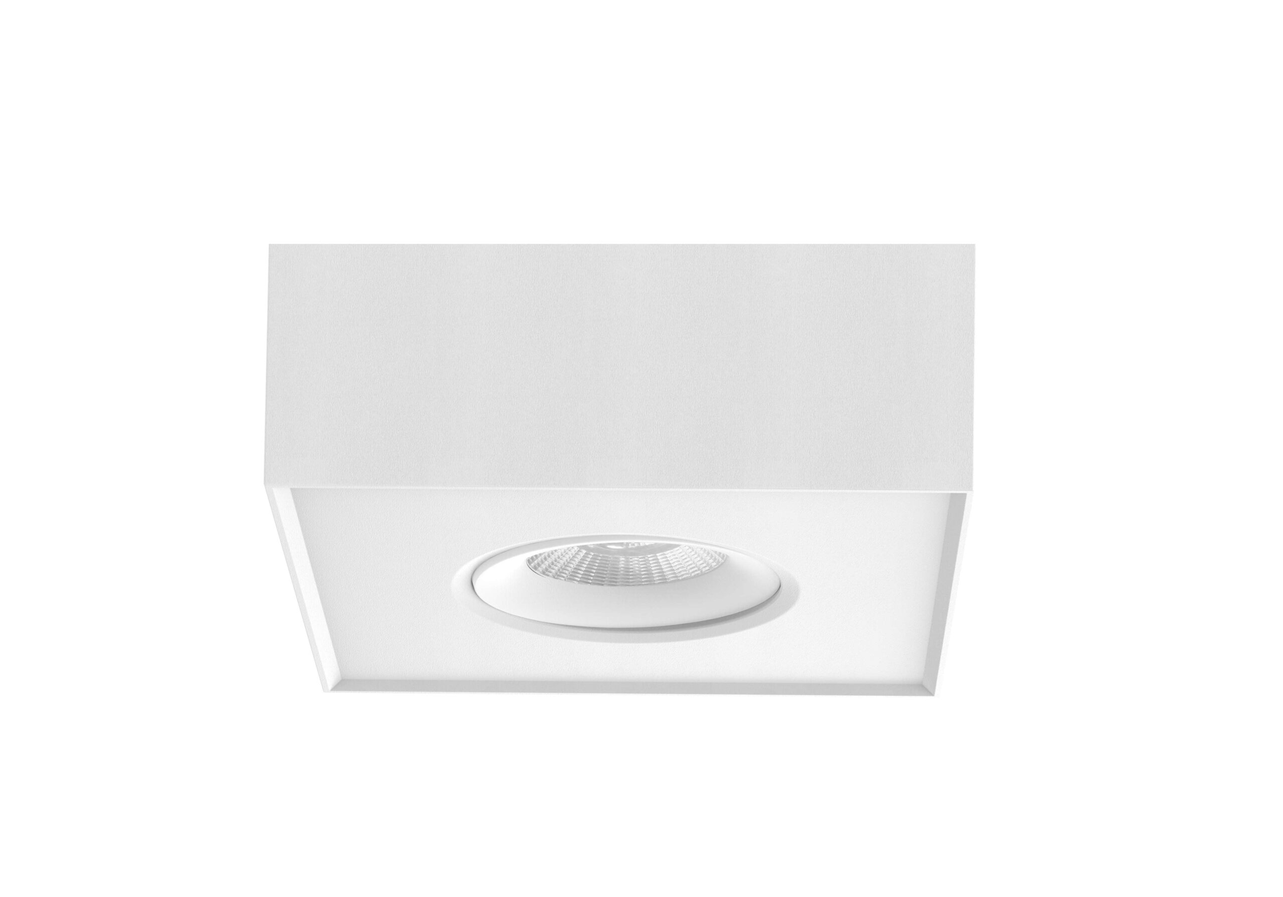 Plafondlamp 1l wit "Brooklyn" 13,5x13,5x6cm LED 8W 670lm 2700K dim - Afbeelding 2