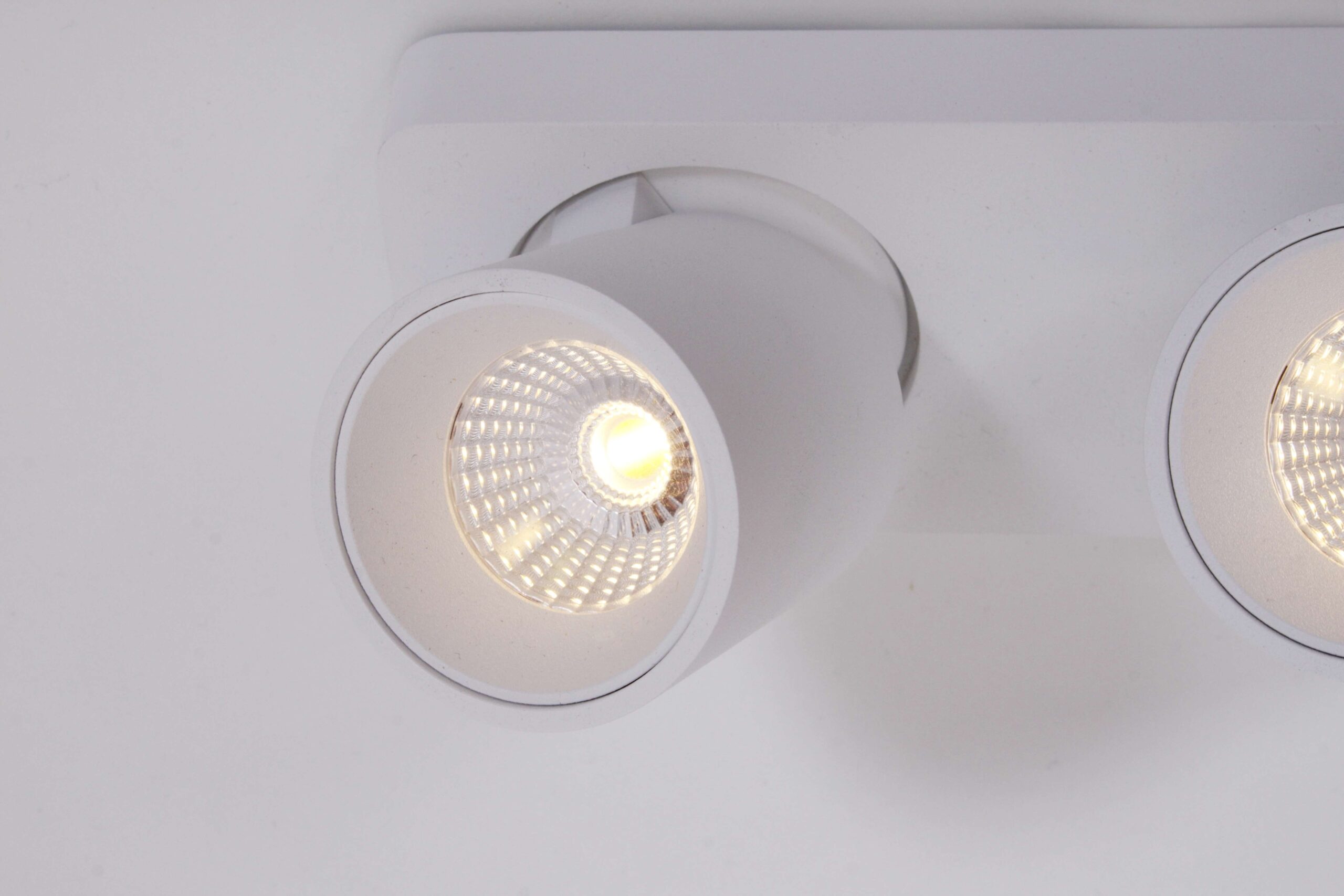 Plafondlamp 1l brons geborsteld spot IP20 LED AC6W 2700K 540lm dim - Afbeelding 4
