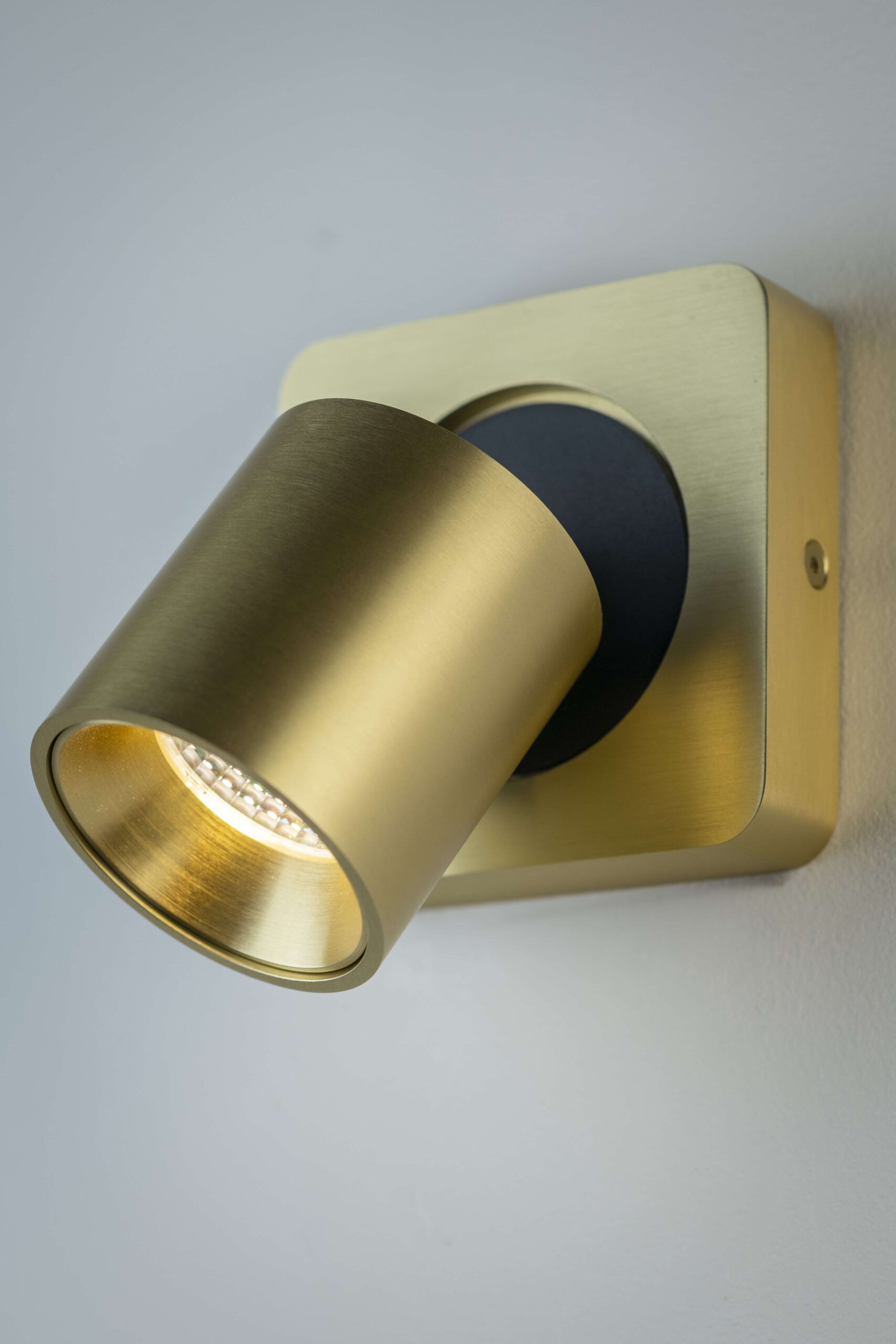 Plafondlamp 1l goud geborsteld spot IP20 LED AC6W 2700K 540lm dim - Afbeelding 3