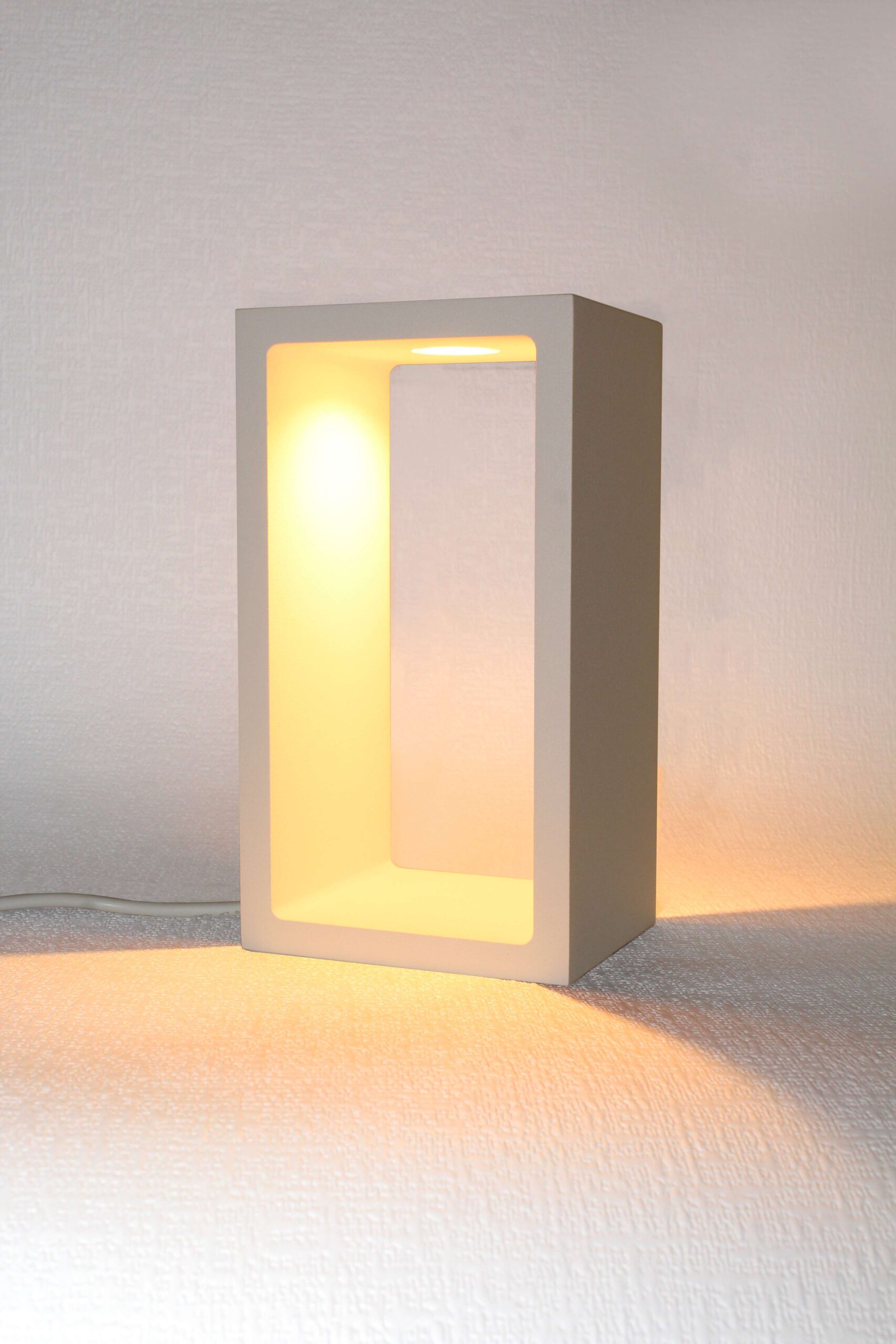 Tafellamp 1l wit "Corridor" IP40 18,2h LED 1x6W 2700K 630lm touch - Afbeelding 2