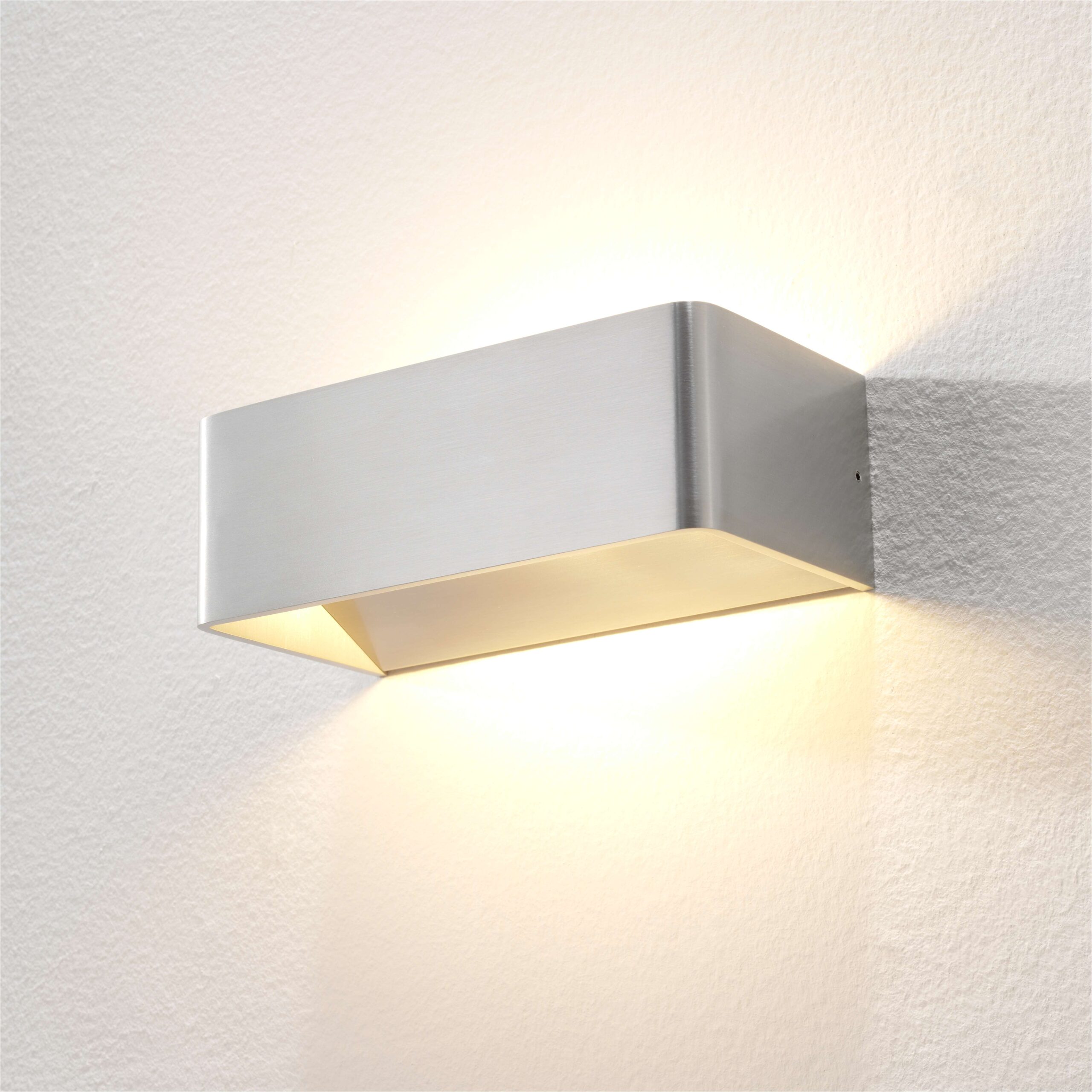 Wandlamp 2l aluminium "Mainz" 20br LED 2x3W 2700K 2x315lm dim - Afbeelding 2