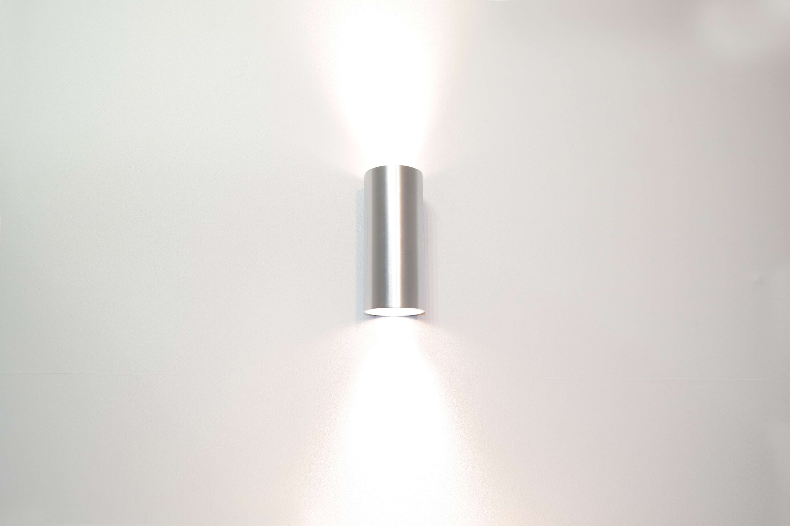 WL 2l alu "Roulo" up/down ?6,4 x H15,4cm excl GU10 35W max. - Afbeelding 2