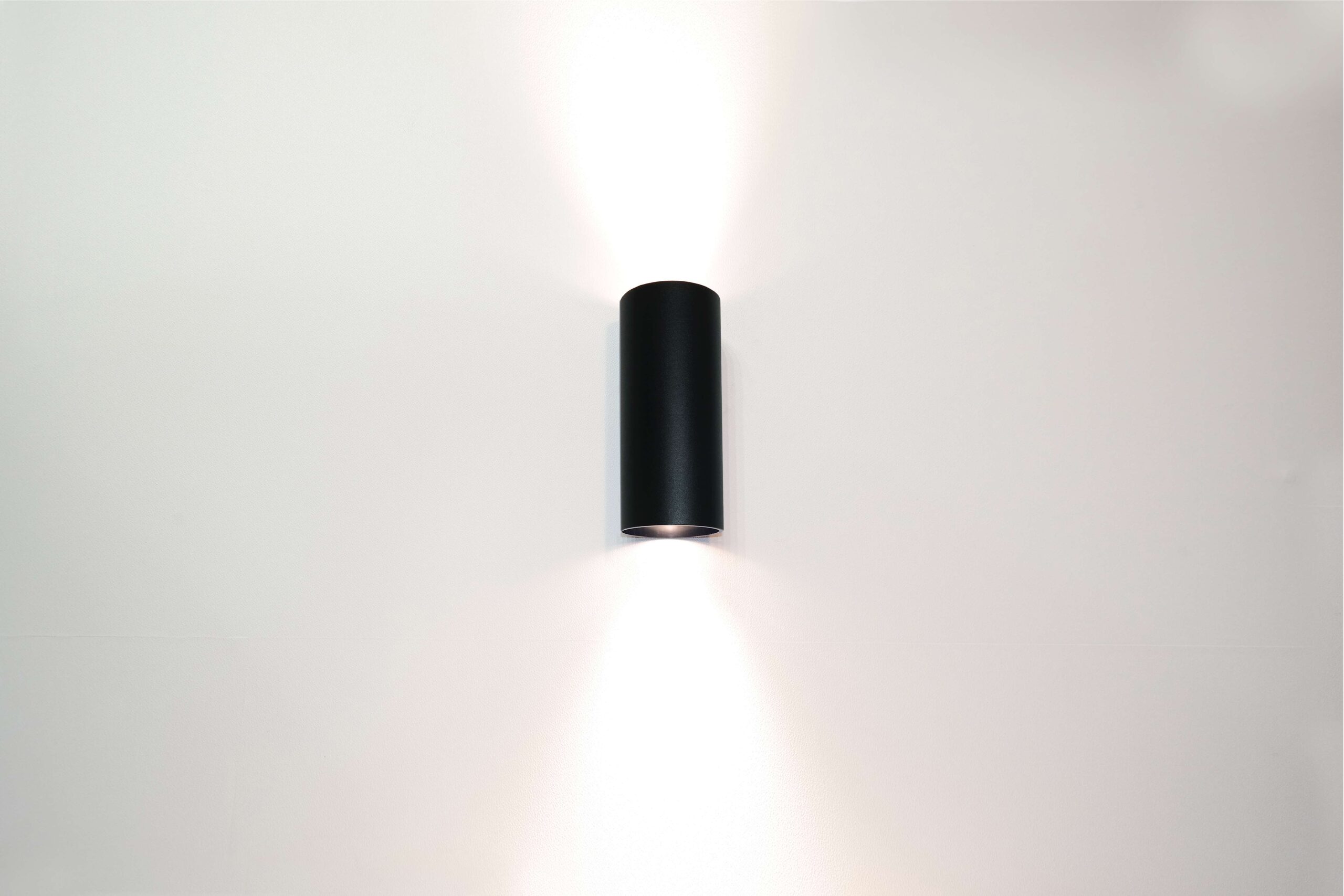 WL 2l zwart "Roulo" up/down ?6,4 x H15,4cm excl GU10 - Afbeelding 2