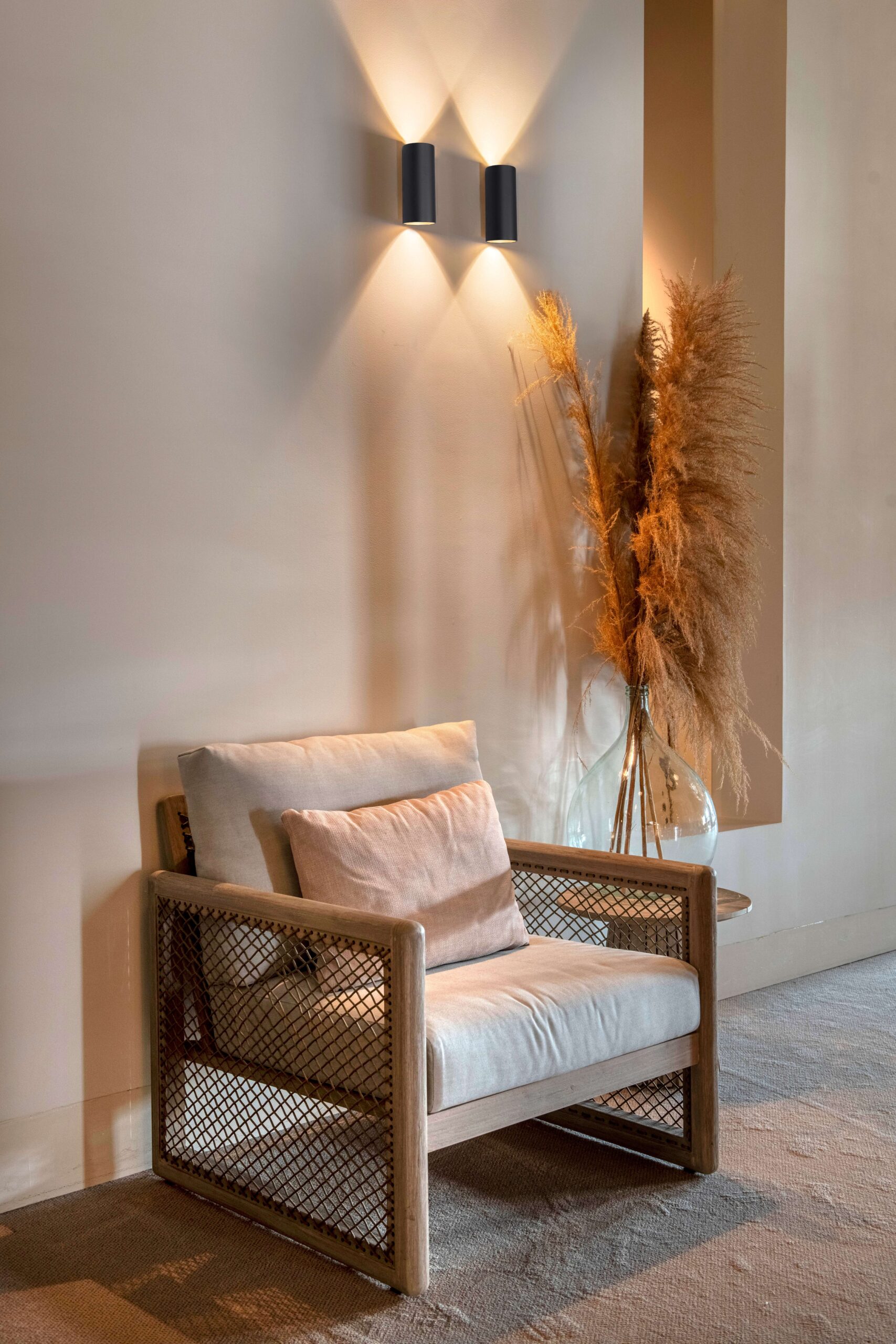 WL 2l zwart "Roulo" up/down ?6,4 x H15,4cm excl GU10 - Afbeelding 3