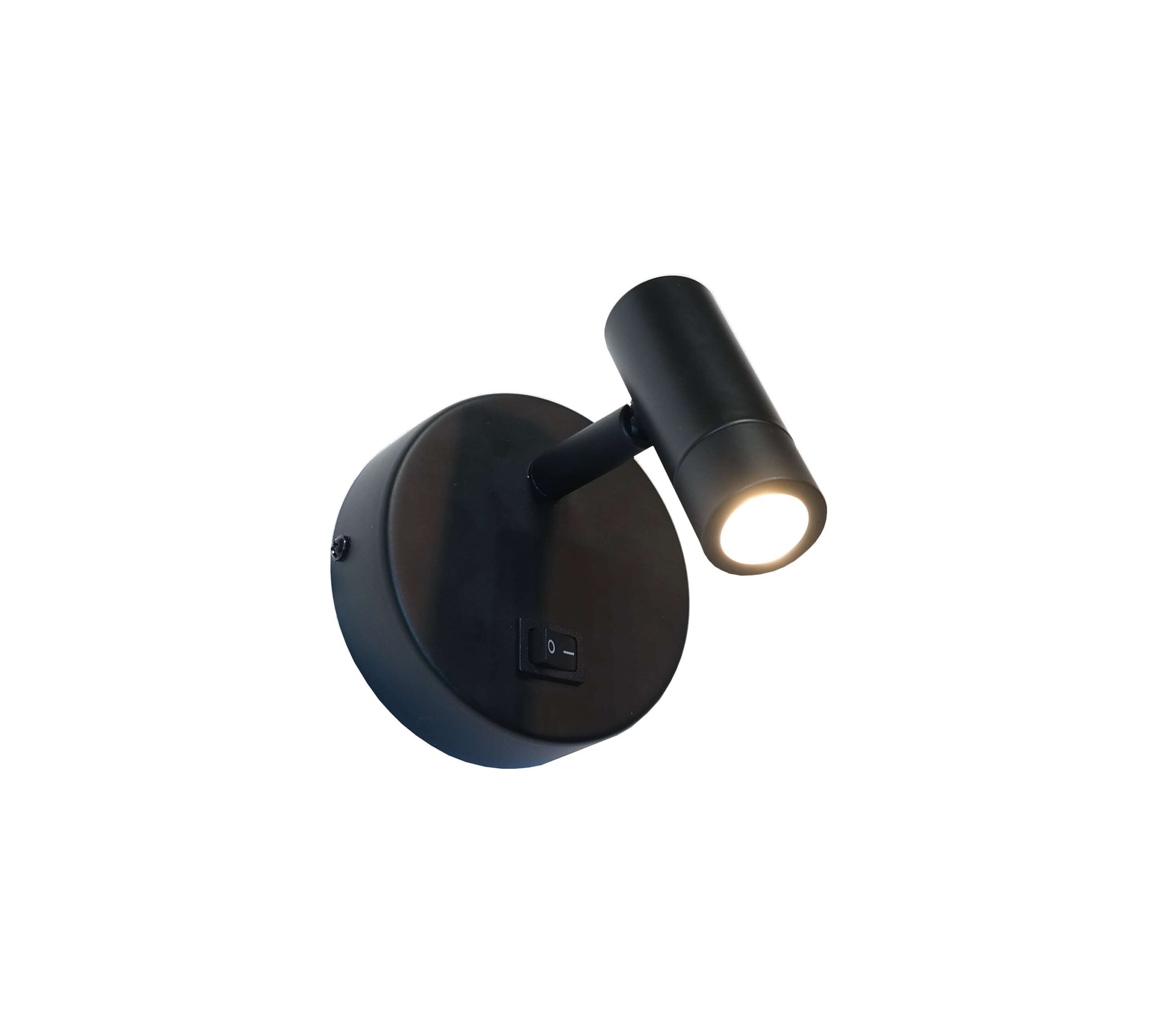 WL 1l zwart "SimPlafondlampy" ?10x3cm LED 3W 3000K 260lm + schakelaar - Afbeelding 2